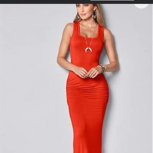 Ruched Tank Maxi Dress Venus